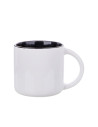 Tasse bicolore de 14 oz (noir)
