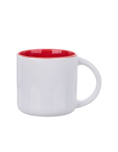 14oz Two-Tone Color Mug (Red)