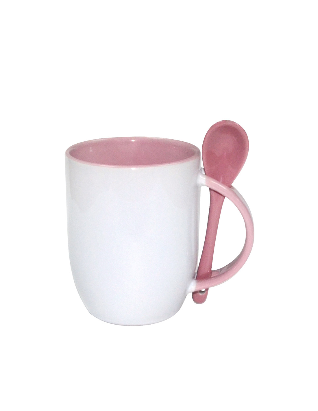 Tasse cuillère à sublimation couleur 11oz-rose