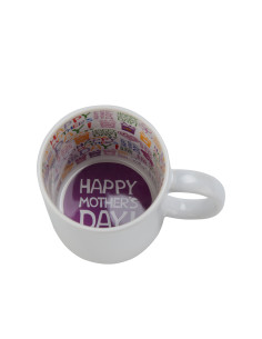 Tasse avec devise de 11 oz (BONNE FÊTE DES MÈRES) 2