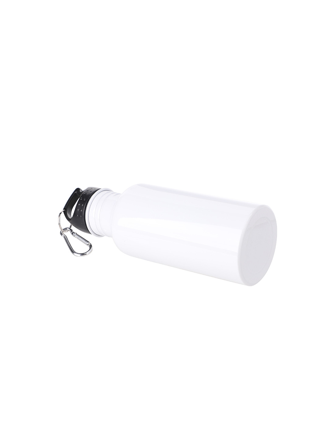 Bouteille d'eau en aluminium de 600 ml (blanche)