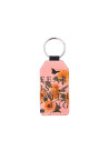 Porte-clés en cuir PU (rose, baril)