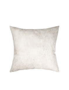 Funda de Almohada de Cuero para Sublimación (40*40cm, Gris Blanco)