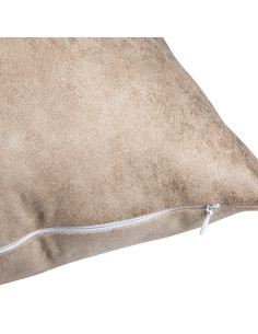 Funda de Almohada de Cuero para Sublimación (40*40cm, Marrón) 2