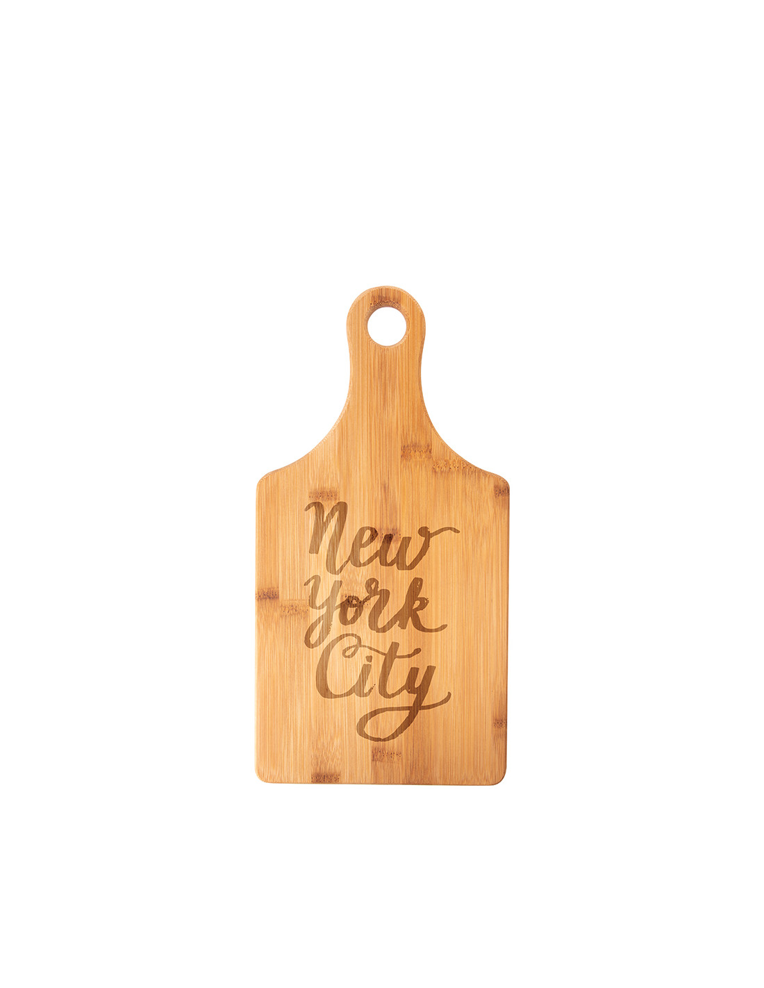 Planche à découper en bambou en forme de bouteille de vin
