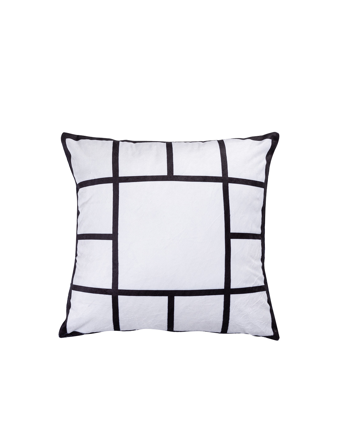 Housse de coussin en peluche à 13 panneaux par sublimation (40*40cm/15.75"x15.75")