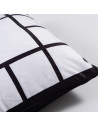 Housse de coussin en peluche à 13 panneaux par sublimation (40*40cm/15.75"x15.75")