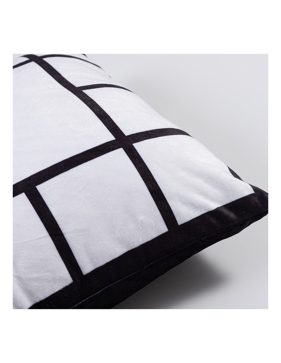 Housse de coussin en peluche à 13 panneaux par sublimation (40*40cm/15.75"x15.75")