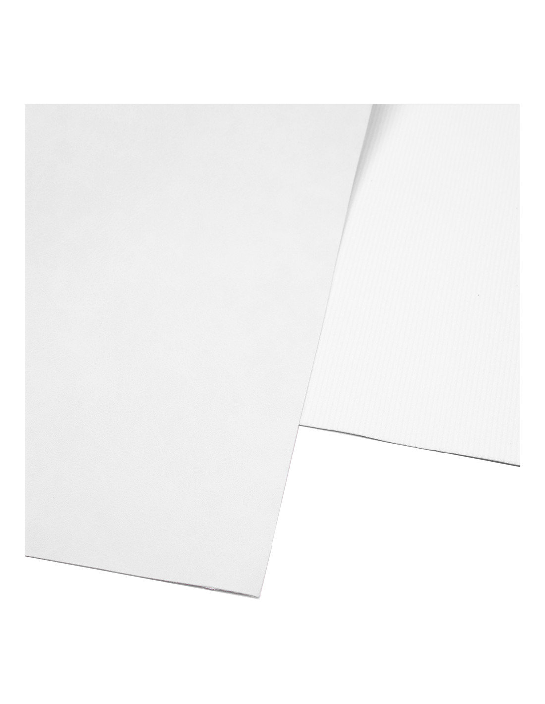 Feuille de cuir PU sublimable 30*50 cm (blanc mat)
