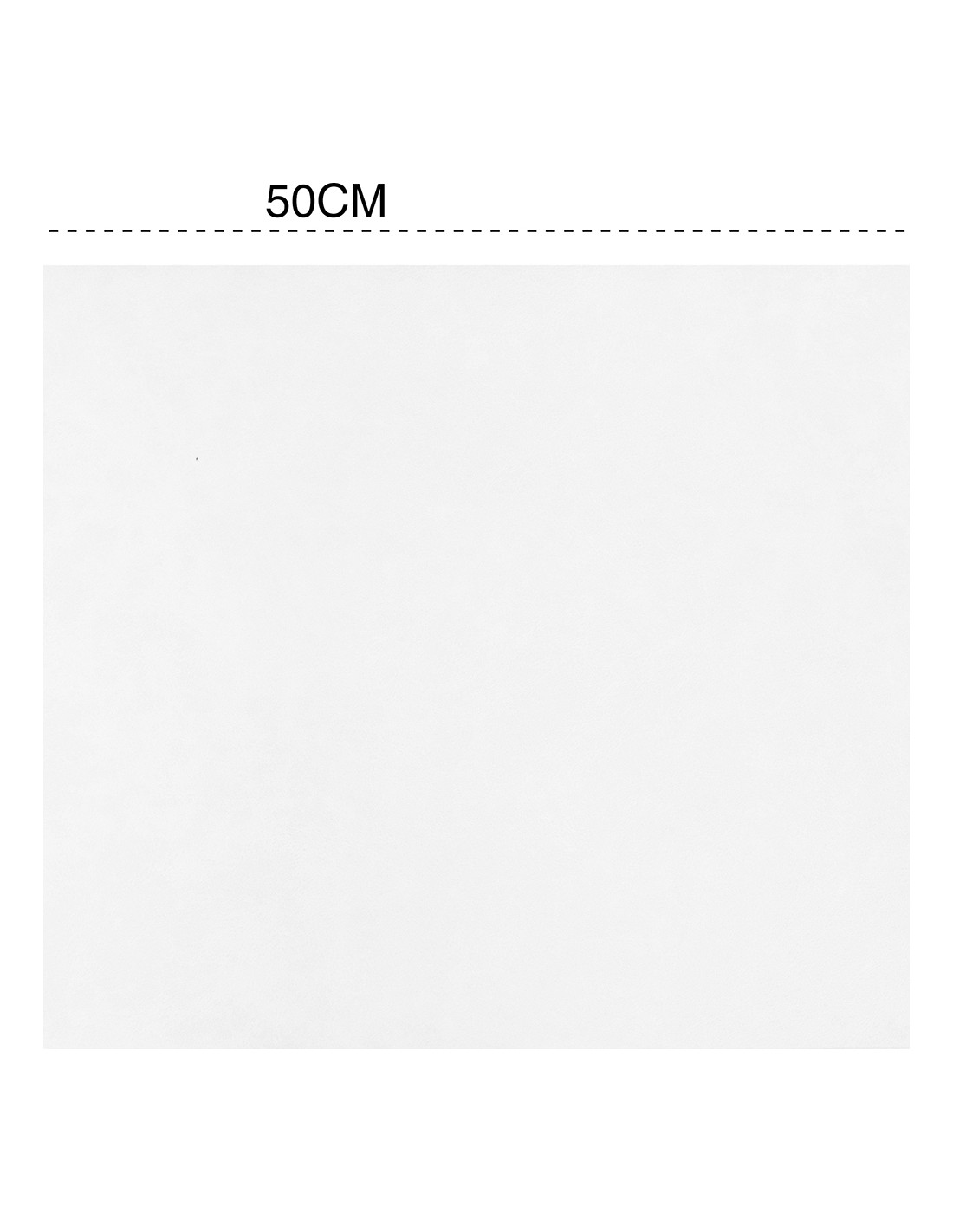 Feuille de cuir PU sublimable 30*50 cm (blanc mat)