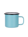 Tasse en émail de 12 oz/360 ml (vert menthe mat)
