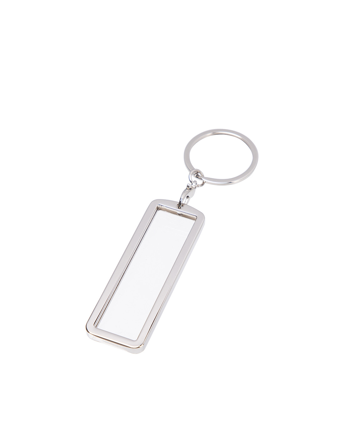 Porte-clés de plaque d'immatriculation (2,6 x 7,7 cm)