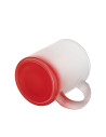 Tasses en verre 11oz dégradé rouge