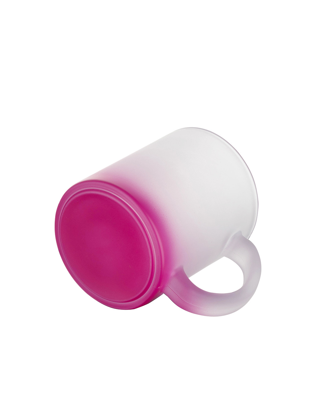 Tasses en verre 11oz dégradé violet