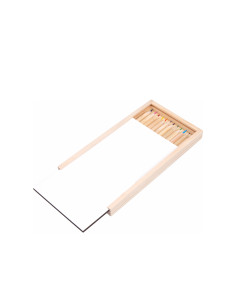 Boîte de rangement pour stylos de couleur avec insert HB (stylo 12 pièces) 2