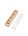 Boîte de rangement pour stylos de couleur avec insert HB (stylo 8 pièces)