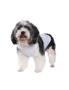 T-shirt débardeur pour chien à sublimation XS (blanc)