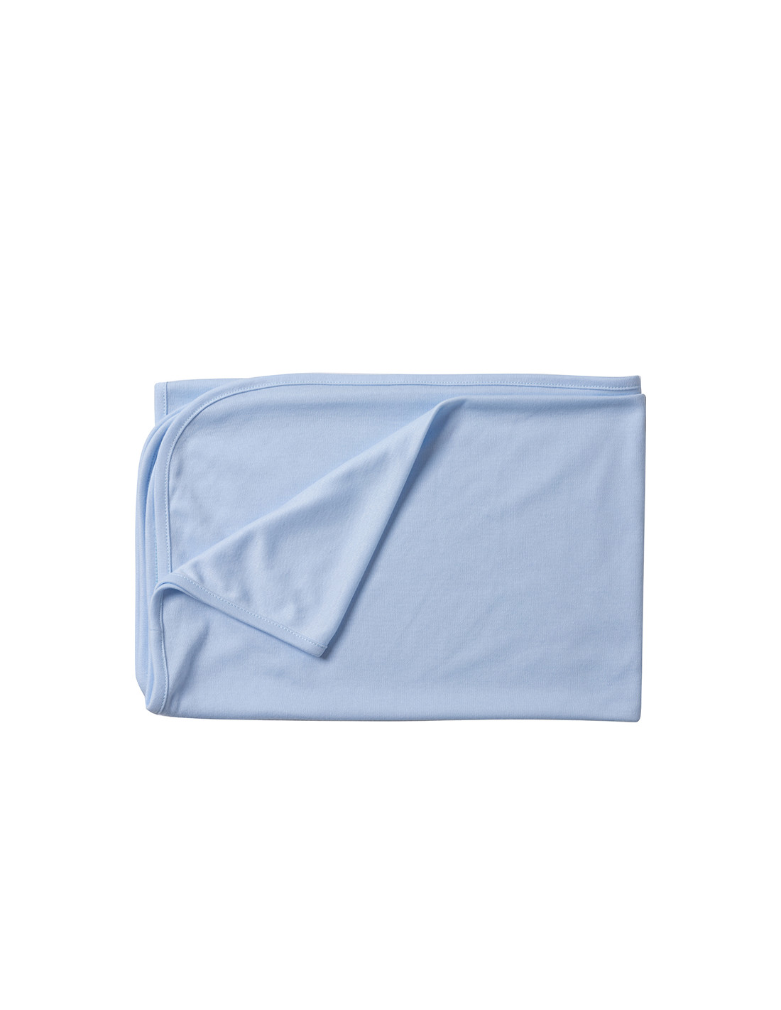 Couverture pour bébé (bleu clair, 76 x 101 cm)