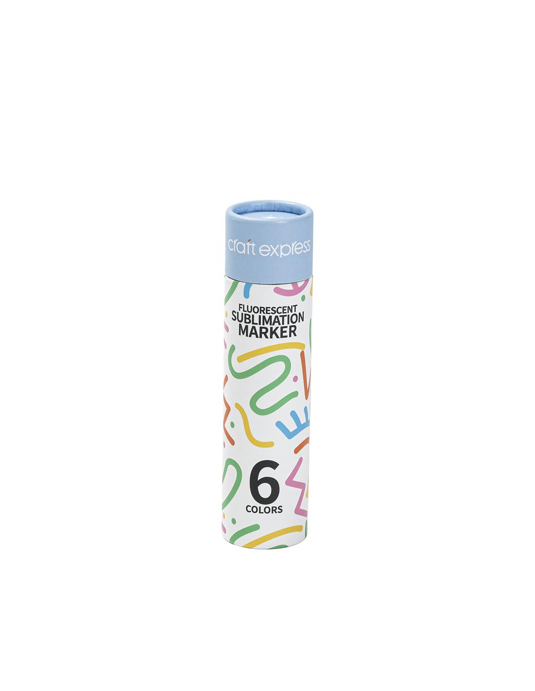 Marqueurs de sublimation Craft Express Joy (6 couleurs fluorescentes)