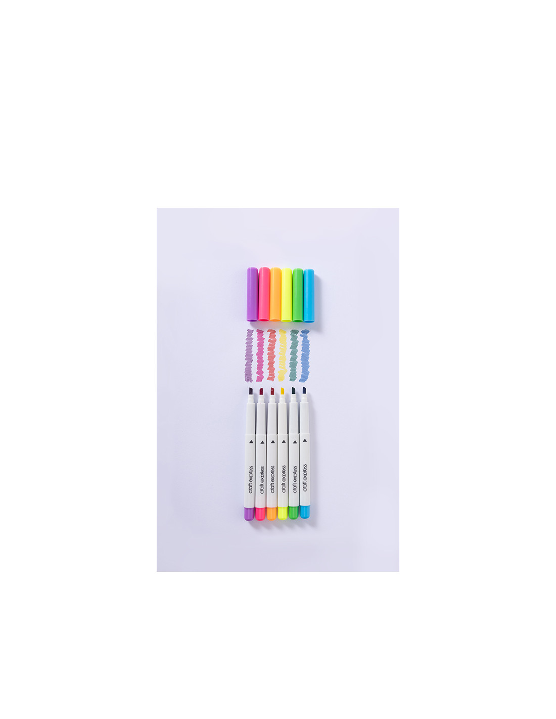 Marqueurs de sublimation Craft Express Joy (6 couleurs fluorescentes)