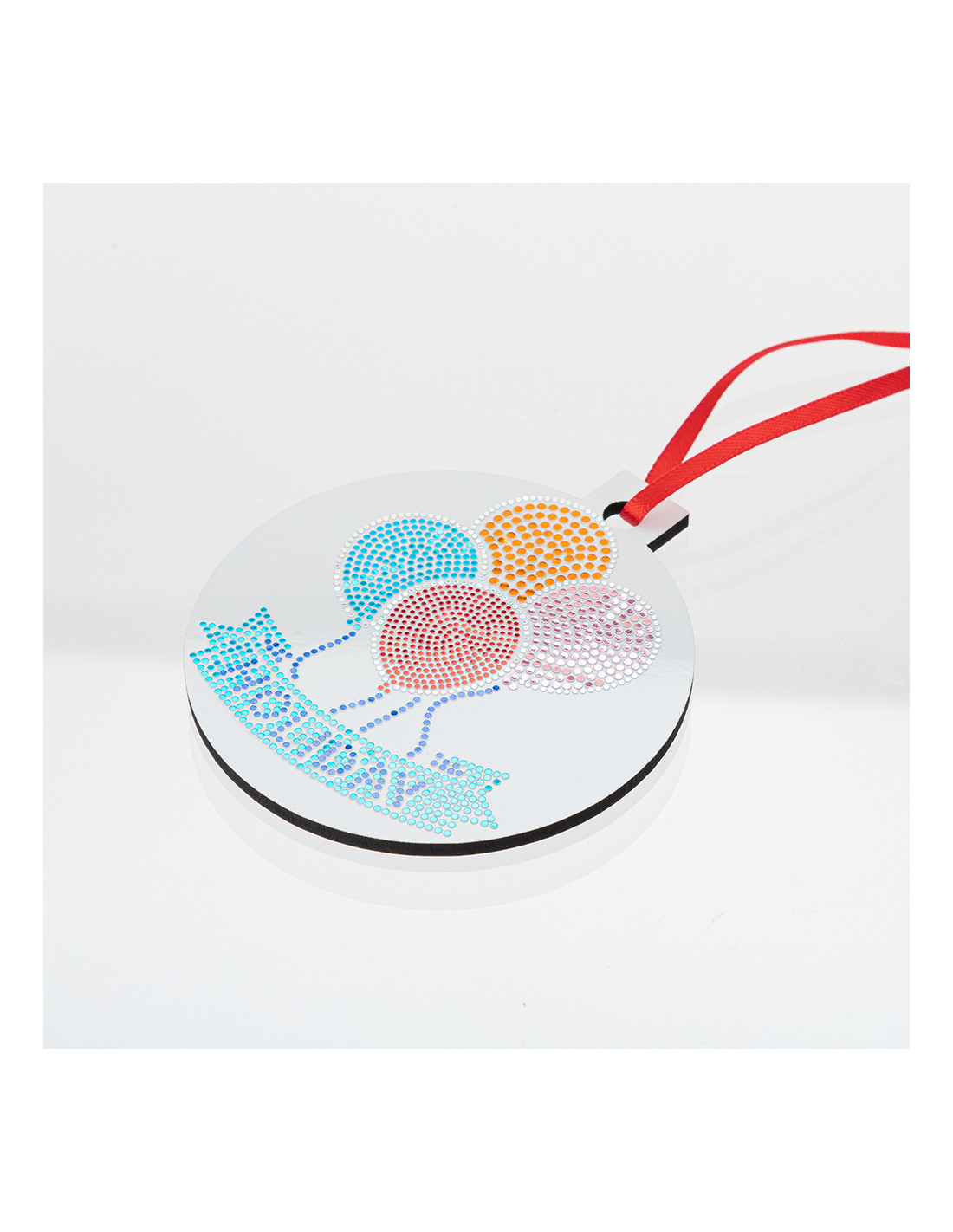 Feuille de transfert en faux strass (ballon, 6 x 8 cm)
5 feuilles/paquet