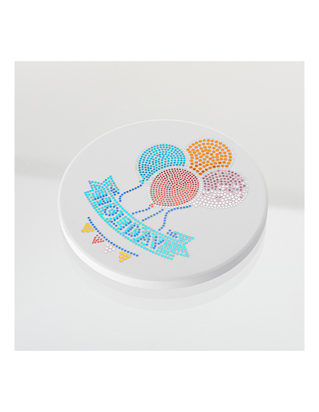 Feuille de transfert en faux strass (ballon, 6 x 8 cm)
5 feuilles/paquet