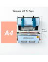 Craft Express Presse à tasses 3 en 1 à deux stations (bleu clair)