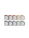 Tasse de couleur intérieure/poignée de 11 oz, rouge