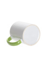 Tasse de couleur intérieure/poignée de 11oz-Vert clair