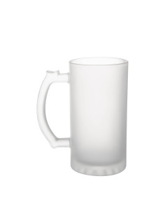 Chope à bière en verre de 16 oz - Verre givré