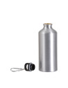 Bouteille d'eau en aluminium de 600 ml (argent)