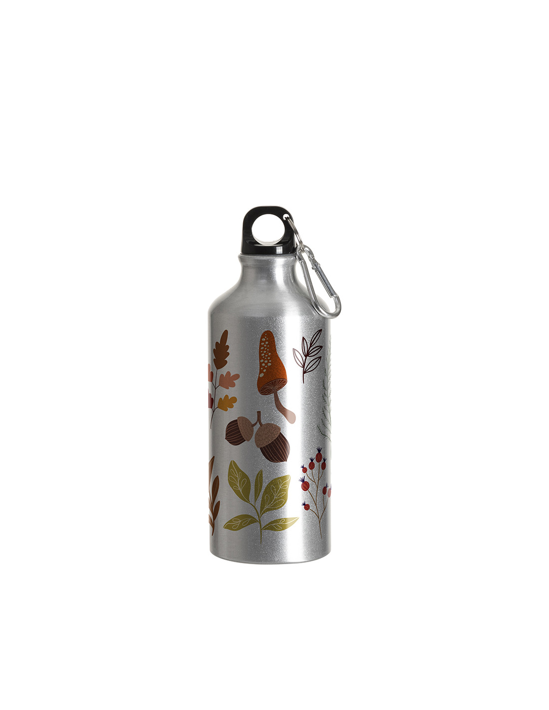 Bouteille d'eau en aluminium de 600 ml (argent)