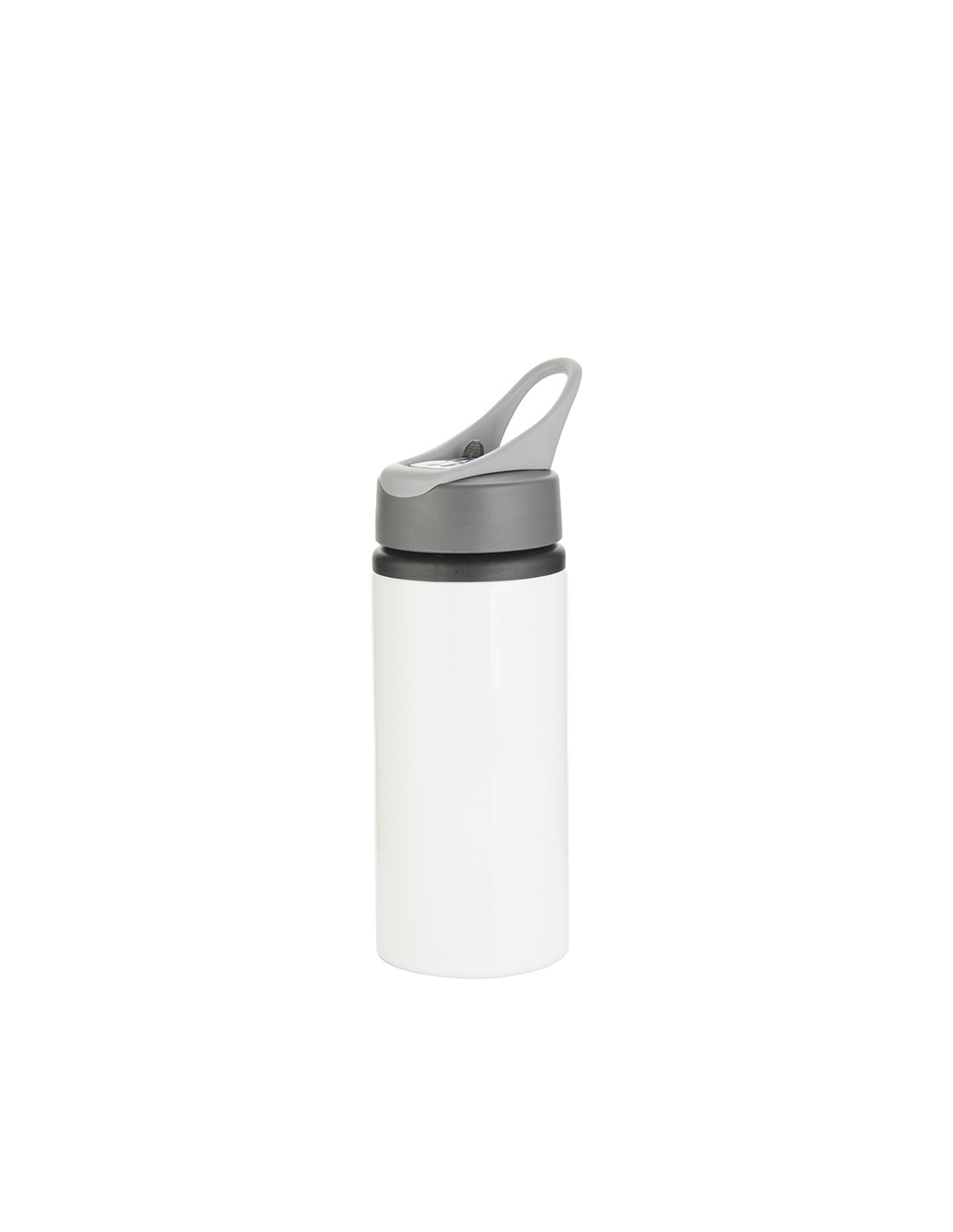 Bouteille en aluminium de 22 oz/650 ml avec poignée (blanche)