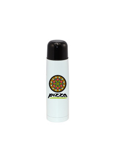 Botella Termo Frasco Blanco 500ml 2