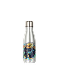 Botella de aluminio con forma de cola de 17 oz/500 ml (plateada) 2