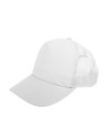 Casquette entièrement blanche en maille
