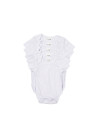 Combinaison bébé à manches courtes S (blanc, 3-6M)