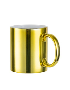 Tasse en céramique plaquée or de 11 oz - 2