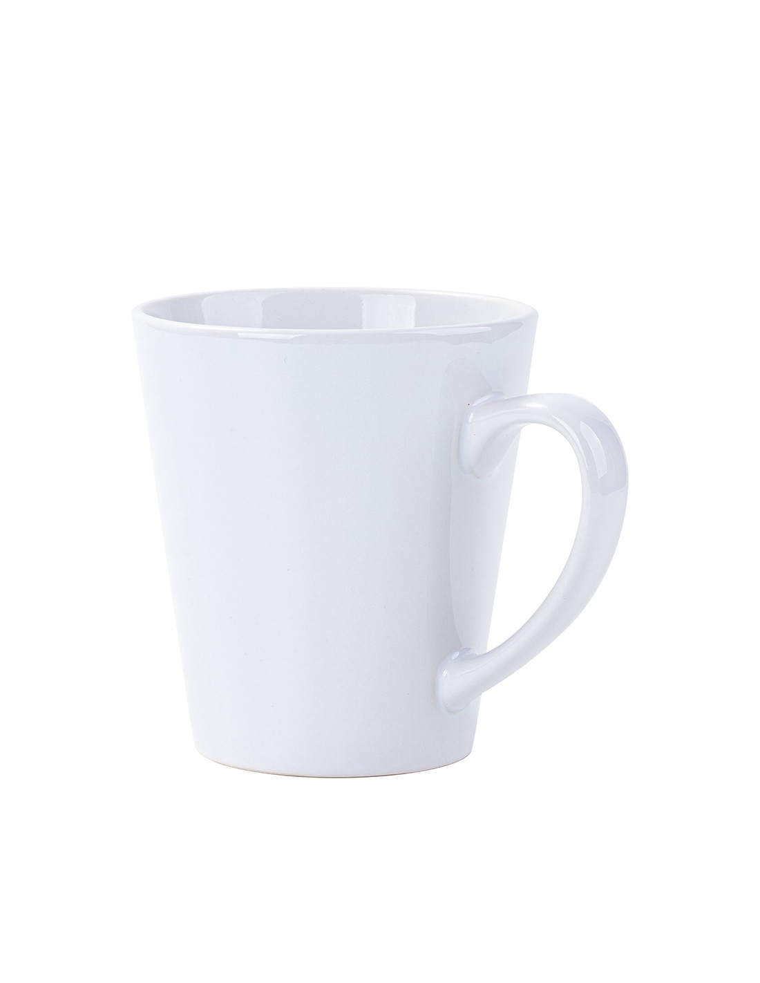 Tasse à latte de 12 oz (en forme de cône)