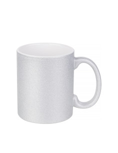 11oz/330ml Glitter Mug(Silver)
