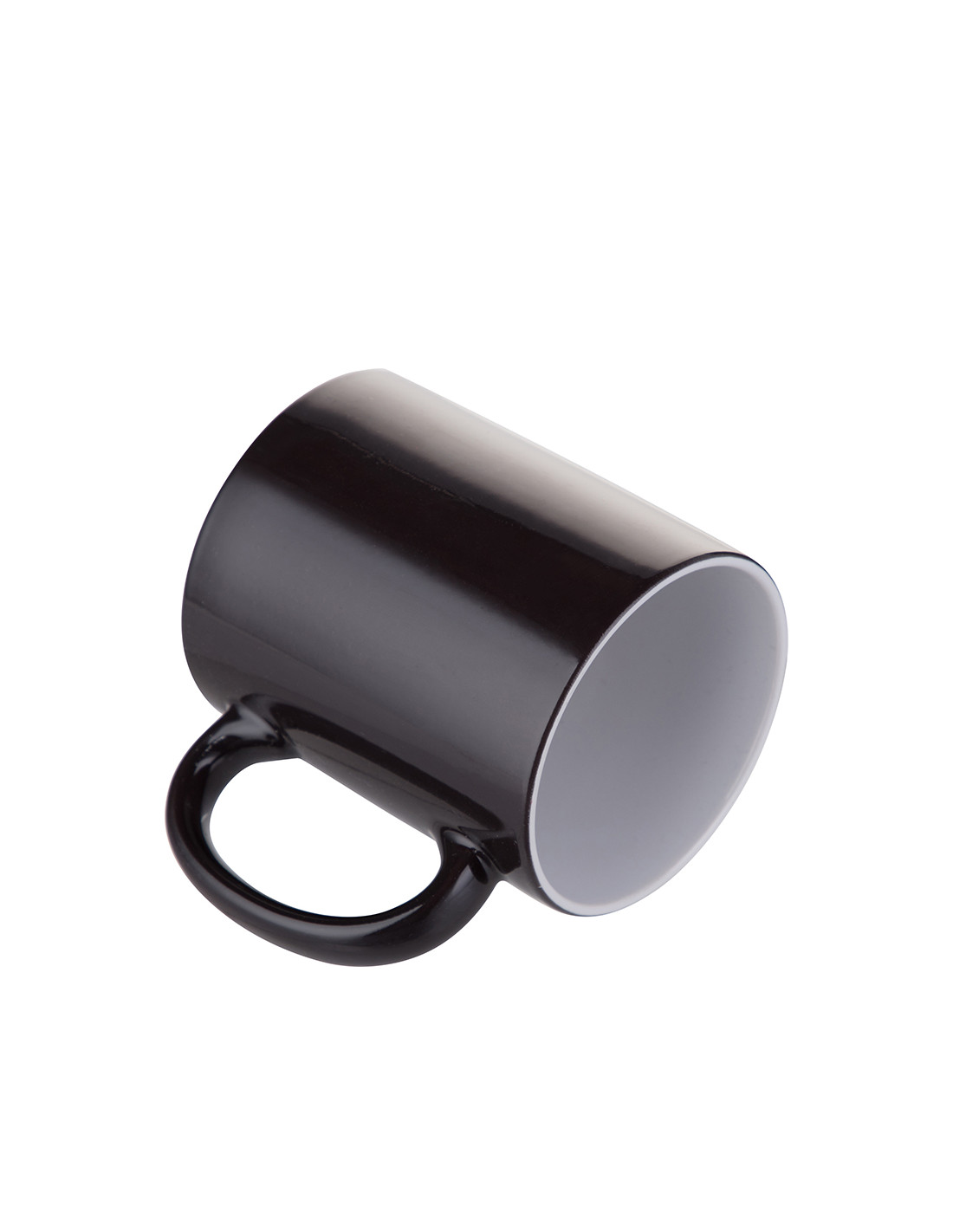 Tasses à couleur changeante de 11 oz - Brillantes, avec boîte blanche - Noir