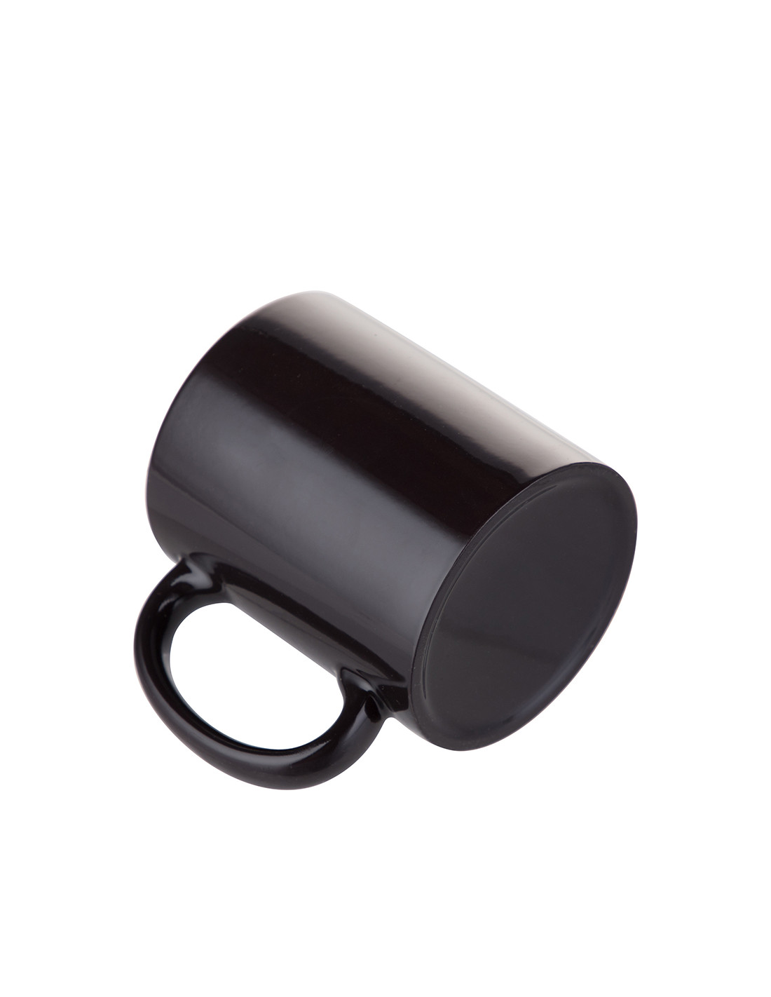 Tasses à couleur changeante de 11 oz - Brillantes, avec boîte blanche - Noir