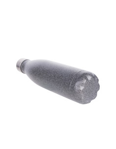 Bouteille en forme de cola en acier inoxydable pailleté de 17 oz/500 ml (gris) 2